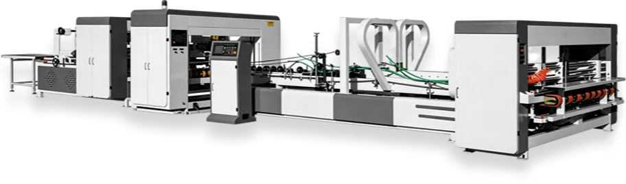 LYQZD2400 Fully Automatic High-Speed Folder Gluer-Stitcher Machine