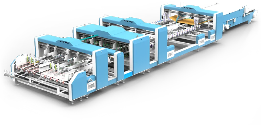 LYA2600 Fully Automatic Two-Piece Folder Gluer
