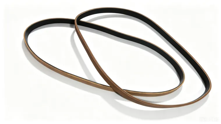 Leather Nylon Flat Belt for Corrugated Box Folder Gluer Machine: Anti-Slippage and High Wear Resistance