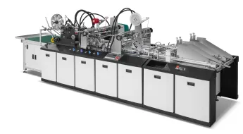 MR850 Intelligent Integrated Automatic Glue Scraping and Release Paper Pasting Machine