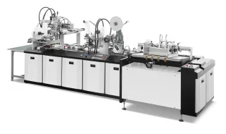 MR450 Precision-Controlled Automatic Triangle Double-Sided Tape Application Machine