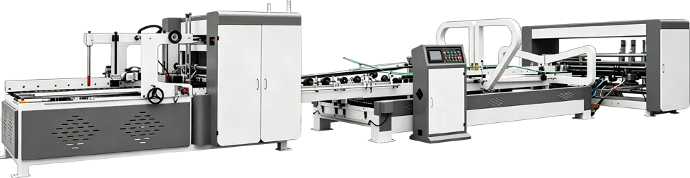 2600 Reinforced Fully Automatic One-Piece Folder Gluer Machine for Heavy-Duty Corrugated Cartons  