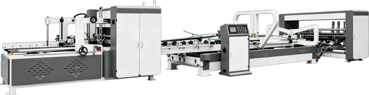 2600 Reinforced Fully Automatic One-Piece Folder Gluer Machine for Heavy-Duty Corrugated Cartons
