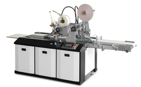 MR450B Efficient Semi-Automatic Versatile Triangle Double-Sided Tape Machine