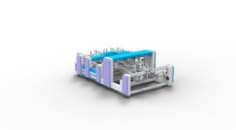 LY2600 Reliable Efficient High-Speed Flexible Semi-Automatic Two-Piece Folder Gluer Machine