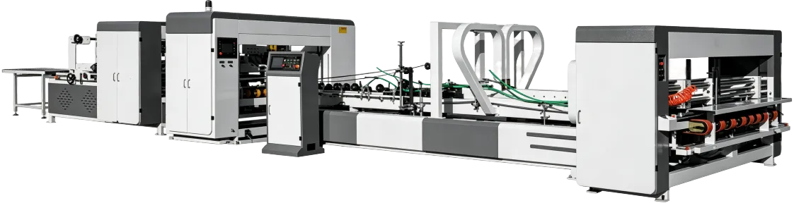 LYQZD2400 Adaptive Convertible Fully Automatic High-Speed Folder Gluer-Stitcher Machine