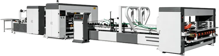 LYQZD2400 Adaptive Convertible Fully Automatic High-Speed Folder Gluer-Stitcher Machine